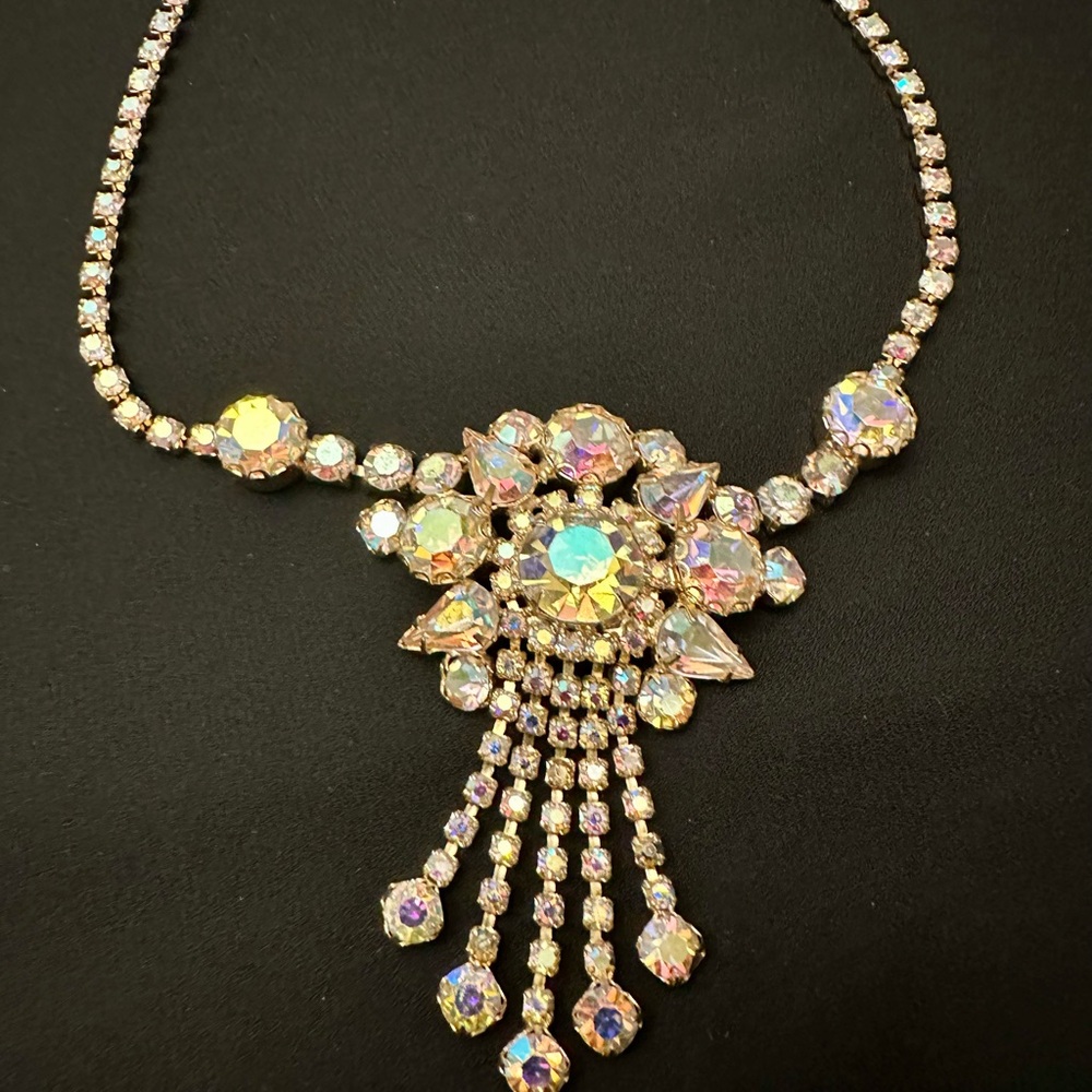 Vintage Aurora Borealis Necklace